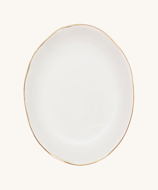 Rachel Parcell Scalloped Petal Dinner Plates