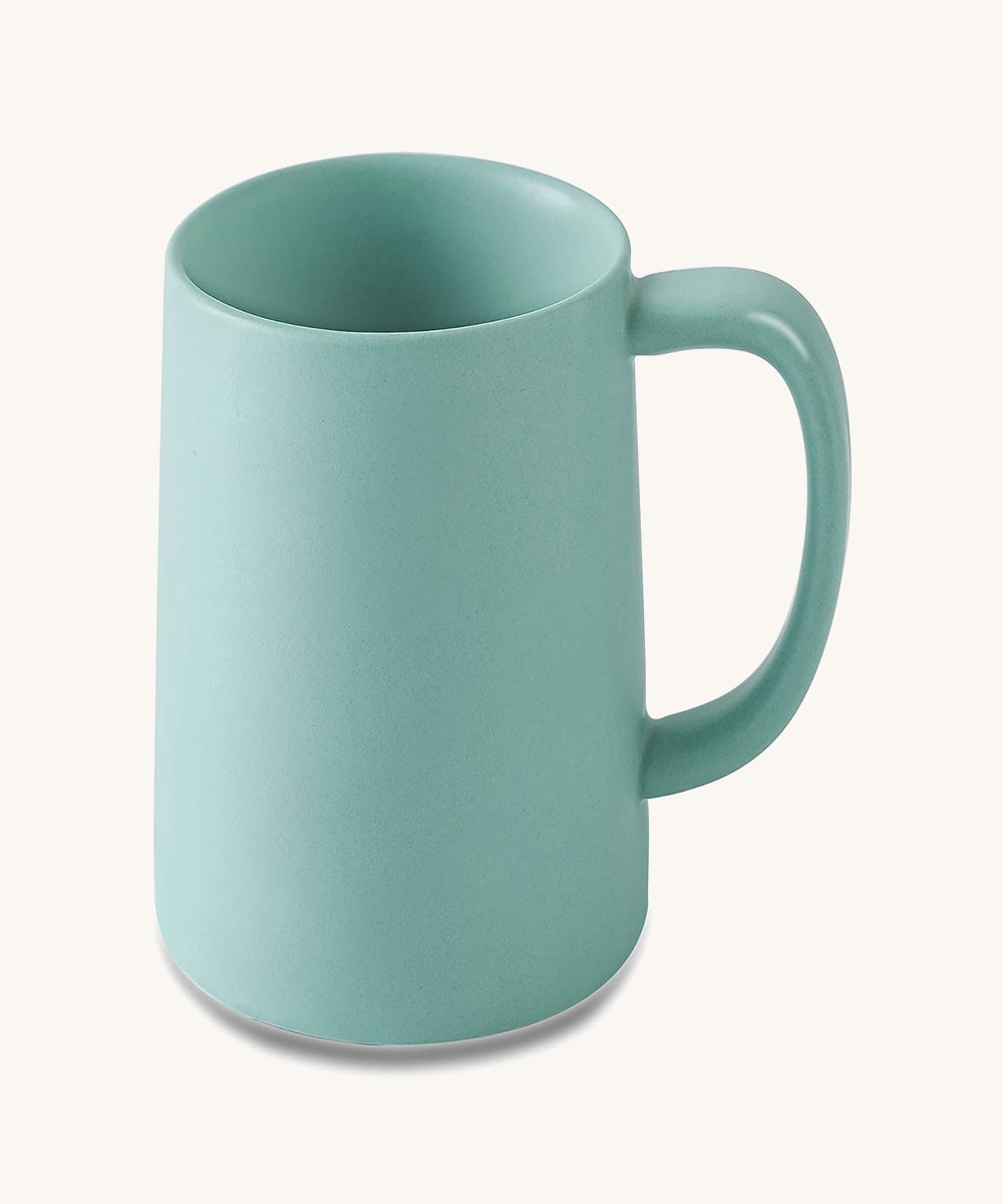 Coffee Mugs, Beige Ceramic Mug, Coffee Cups