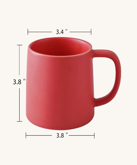 Coffee Mugs, Beige Ceramic Mug, Coffee Cups