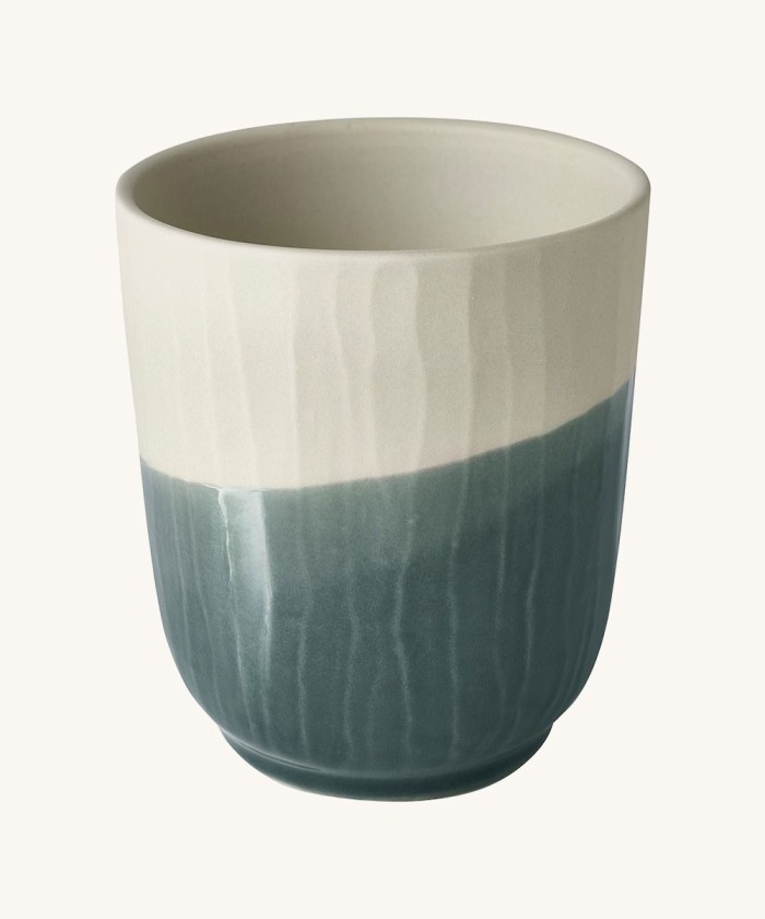 Unique Ceramic Gray Handmade Plant Pot