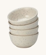 Bodhi House Reactive Ceramic Dining Bowl Set