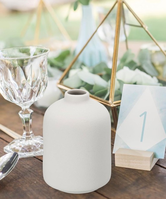 Flower Vase, Ceramic Vases For Flowers Minimalist