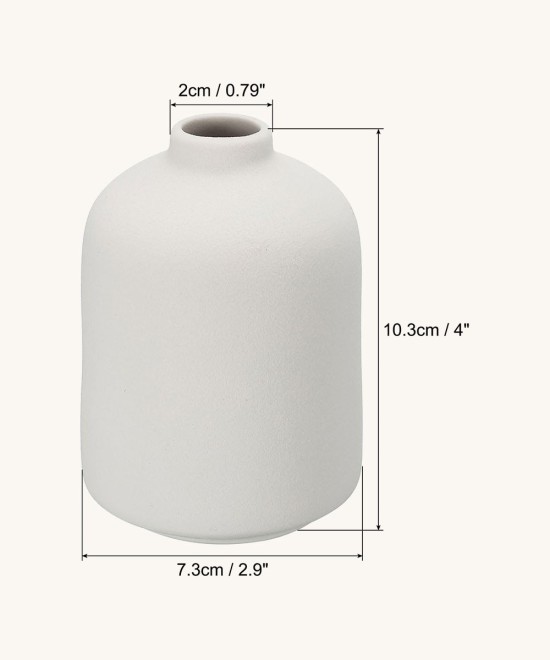 Flower Vase, Ceramic Vases For Flowers Minimalist