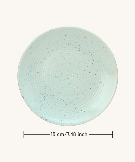 Terra Stoneware Sereno Coupe Plate 19cm