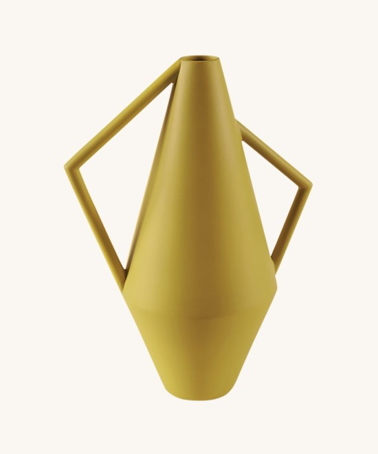 New Vibrant Black Atipico Ceramic Kora Vase